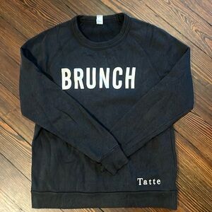 BRUNCH sweatshirt.